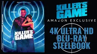 The Killer's Game (Amazon Exclusive) 4K Ultra HD Blu-ray @LionsgateMovies Steelbook