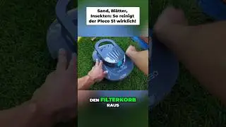 99&euro; Poolroboter &ndash; So gut filtert der Pleco S1!