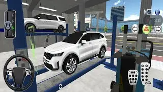 Brand new car driving city -Washing and Auto  repair shop -3D driving class -Android gameplay 2025 