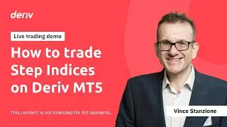 How to trade Step Indices on Deriv MT5 | Live Demo (non-EU clients)