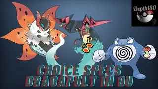 CHOICE SPECS DRAGAPULT cleans up OU || Pokemon Showdown