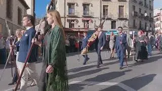 San Isidro procession in Madrid, Spain on May 15, 2025