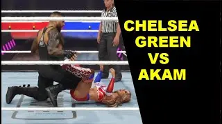 WWE 2K25 Chelsea Green vs Akam - One on One