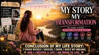 Conclusion of my life story how i became Best version of myself❤️🫂that i always wish to be become 💟✨