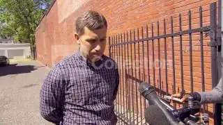 MA:TAMERLAN'S UNCLE SPEAKS OUTSIDE FUNERAL HOME