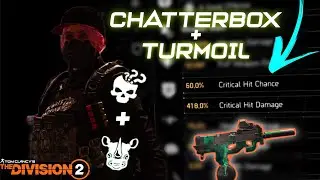 CHATTERBOX + TURMOIL +200% CRIT DAMAGE SMG BUILD! | The Division 2 Build Showcase