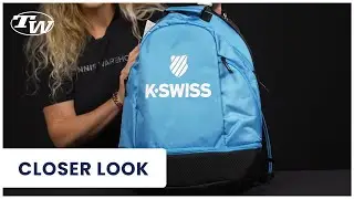 Take a Closer look at the KSwiss Tennis Backpack