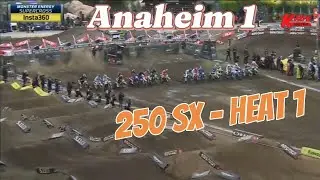 AMA Supercross 2026 | Runda 1 Anaheim | 250SX, wyścig 1, PEŁNY WYŚCIG