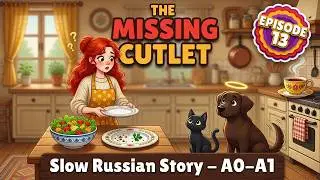 Аn Effective Method Of Learning Russian/ Learning Russian Is Easy! A1-A2 Story 12 Пропажа печенья