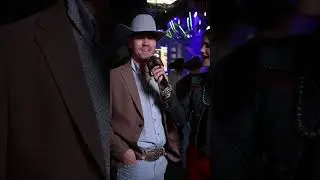 This Canadian couple brought the fashion to Rodeo Vegas last night on the Boot Barn Style Spotlight!
