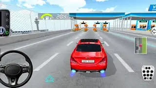 New Red colour car marcedes G63 for parking _3d Dreving class android gameplay..