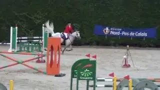 Laura Penel et Saian des Islots sur la As poney 2D &agrave; Sancourt