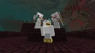 Minecraft Manhunt vs 2 Hunters but you can't hear them