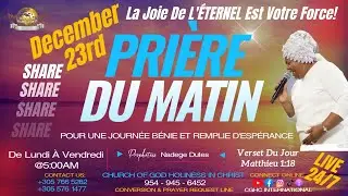 RADIO TELE D'HONNEUR | POUR UNE JOURNÉE BÉNIE ET REMPLIE D'ESPÉRANCE | 12.23.2025