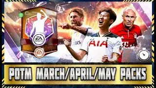 95+ OVR TOTW MASTER PULL IN FIRST POTM PACK! | FIFA MOBILE POTM MARCH, MAY, APRIL PACKS OPENING!