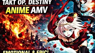 Takt Op. Destiny AMV | Fate Written in Fire 🔥 #taktopdestiny#animeamv#nocopyrightmusic#amv#animeedit