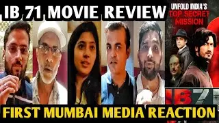 IB 71 Movie Review | Media Reaction | Vidyut Jammwal | Anupam Kher | Vishal Jethwa | Niharica R