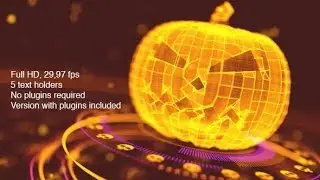 Modern Halloween Intro | After Effects Template | Openers