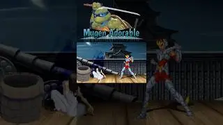 ELLA SAMARA vs SEIYA !! #dc #mugen #gaming #shortvideo