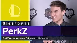 PerkZ on his rookie split: 'I'm really happy ... I thought I would maybe choke on stage'