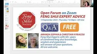 Open Forum: Q&A Feng Shui Expert Advice #3 with Amanda Sophia and Christian Kyriacou
