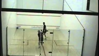 Squash - Martin Heath (Scotland) v Simon Parke (England) in Santa Barbara, California, USA