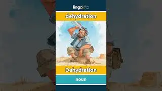 🇬🇧🇩🇪 dehydration - Dehydration : learn English : Lernen wir Englisch : vocabulary builder