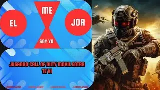 Jugando call of duty of Duty móvil