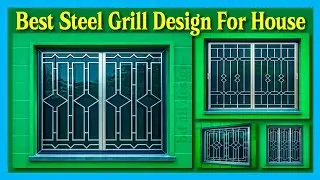 Top 40+ Stylish Window Grill Designs Ideas | Best Iron Window Grill Designs