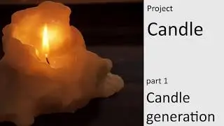 Candle Project | 01 | How to generate a candle in Houdini