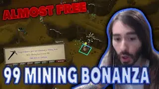 99 Mining Party in RuneScape | MoistCr1tikal
