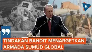 Kecam Pencegatan Global Flotilla oleh Israel, Erdogan: Tindakan Bandit!