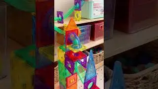 Premium Magnetic Tile Marble Run Set