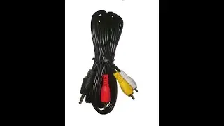 Видеошнур CORD Джек 3.5 - 3 RCA 1,2м