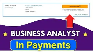 Amazon Business Analyst IN Payments Online Exam | Amazon Interview Questions For Business Analyst