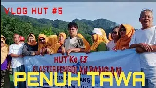 VLOG EVENT#5 HUT. KLASTER PANGAN, Gembira riang #albertmarbun #vlogkuliner #sidomukti