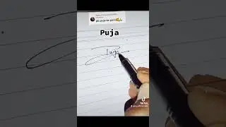 puja signature style #foryou #foryourpage #viralvideo #trending #signature #bj_official555#trending