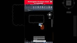 Rectangular Revision Cloud | AutoCAD Revision Cloud Rectangle | Engineer Waqas