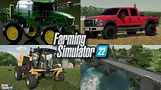 Farm Sim News! F350, Attingham Park, JD 4830, & Vermeer DLC! | Farming Simulator 22