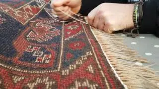 Fringe Repair On An Oriental Rug