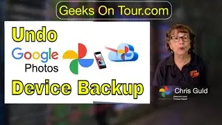 Google Photos Undo Device Backup