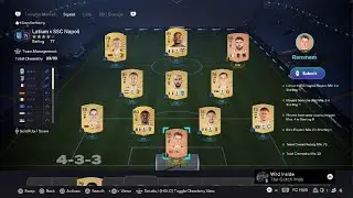 LATIUM V NAPOLI MARQUEE MATCHUPS SBC CHEAPEST METHOD FC 26
