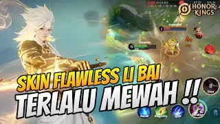 Review Skin Flawless Li Bai Crescent Swordsman‼️Wajib Punya Sih - Honor Of Kings Indonesia 