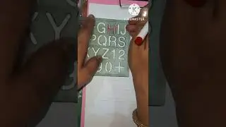 Making motivation poster with stencil #ytshorts #art #beginnersart #motivationalquotesposter