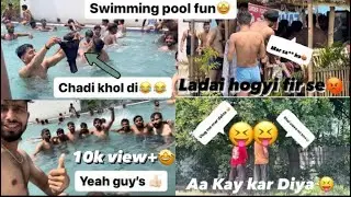 Swimming pool me chadi khol di 😂😅||Vivek__vlogs