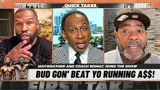 BoMac Goes Toe-to-Toe with Floyd Mayweather in LIVE Interview after CALLING out Crawford for a FIGHT