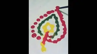 water color mixing #art #relaxing #satisfying