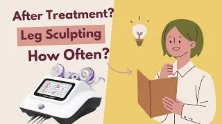 Leg Slimming Secrets with the MS-45T2SE Cavitation Machine! Tips & Treatment Advice Inside!