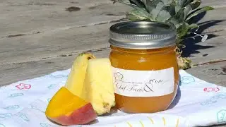 Pineapple mango jam with Chef Faris #homemadepineapplemangojam #chefarisandmompineapplemangojam #jam