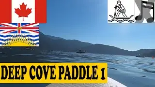 #34 Paddleboarding on Indian Arm, North Vancouver, British Columbia 1